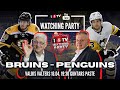 🔴BRUINS - PENGUINS | NHL Watching Party ar Guntaru Pasti un Ģenerāli