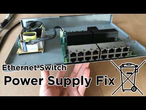 Ben Repairs: DIY Ethernet Switch Power Supply Fix