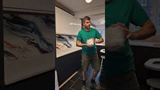 Over 5 Meters One Piece, No Problem. Epoxy Resin Splashback