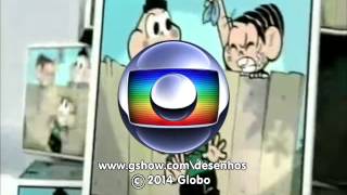 Montagem Encerramento Turma Da Mônica Com Estilo Globo