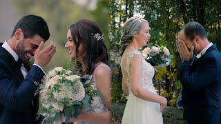 Emotional Grooms Reactions // FIRST LOOK Montage