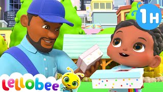 👋Yes Yes Say Hello To The Mailman👋 | 🌻Lellobee City Farm - Kids Playhouse Song Mix by Preschool Playhouse 7,527 views 1 month ago 1 hour, 4 minutes