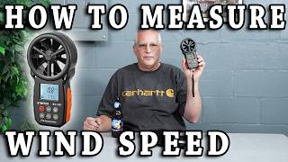How To Measure Wind Speed - Cheap Useless Anemometer For $32 on Amazon