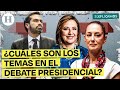 Todo sobre el primer debate presidencial entre Álvarez Máynez, Gálvez y Sheinbaum | Te lo explicamos