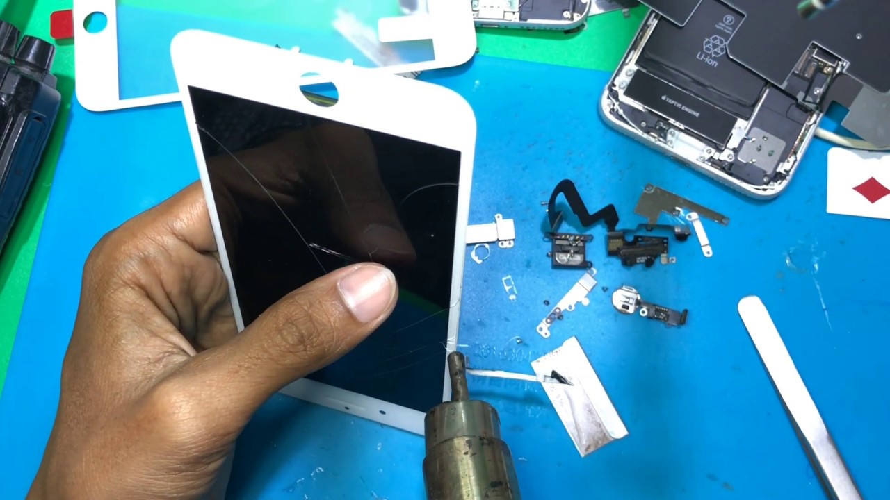 How to remove frame iphone 8 plus