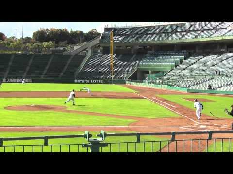 プロ野球トライアウト20111124 野口-葛城 高島 カラバイヨ 紺田