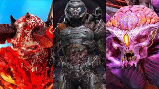 Doom Eternal The Ancient Gods DLC - All Bosses / Boss Fights + Ending