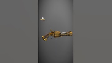 gun | 3D model | blender rendering #blender #3d #shorts #viral #shortvideo #shortsfeed