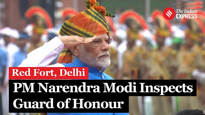 PM Modi at Red Fort: PM Modi Inspects The Guard of Honour | Independence Day 2024