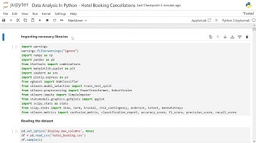 Data Analysis In Python | Hotel Booking Cancellations | Data Analysis Projects
