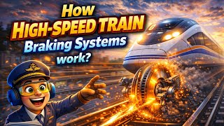 How High-Speed Train Braking Systems work?