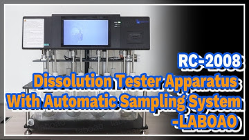 RC-2008 Dissolution Tester Apparatus With Automatic Sampling System - LABOAO