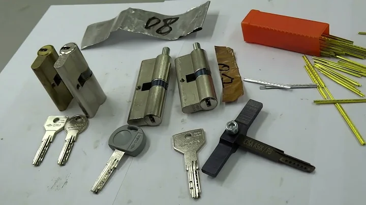 CISA ASIX  - CISA ASIX P8 impression lockpicking tool for locksmiths