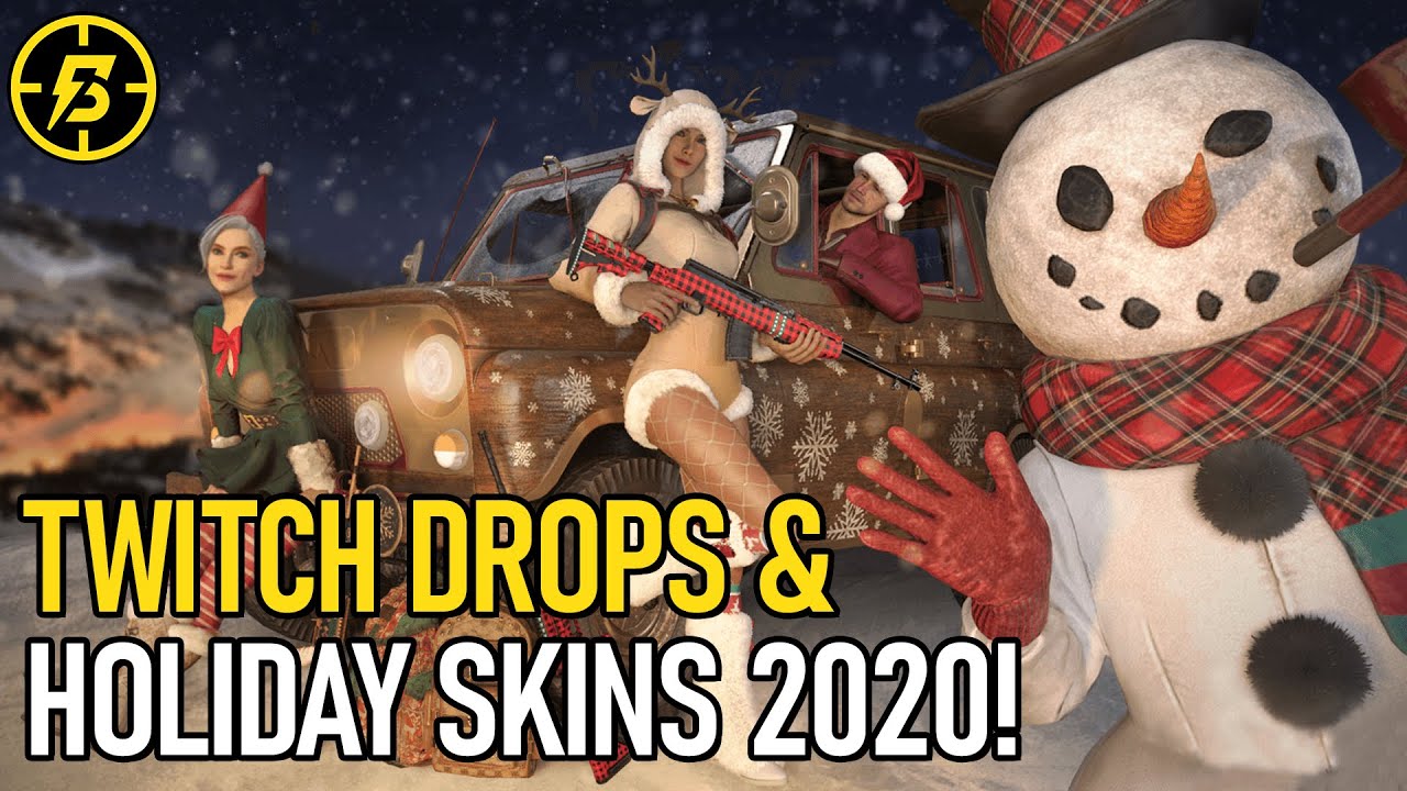 Pubg Season 10 Twitch Drops Holiday Skins Youtube