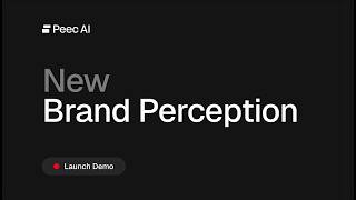 New in Peec AI: Brand Perception