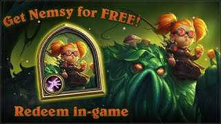 GET NEMSY NECROFIZZLE FOR FREE! (Hearthstone Warlock Hero) | Hearthstone