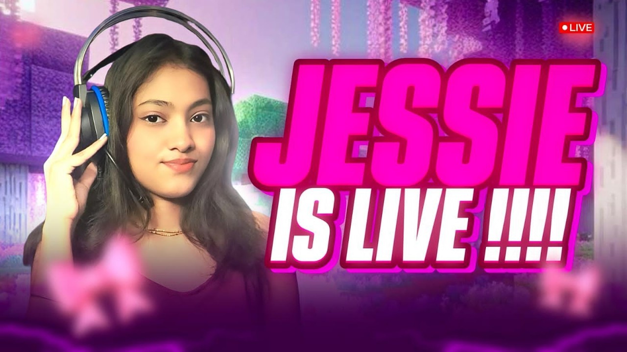 FREE FIRE JHARKHANDI GIRL GAMER LIVE 🔥 GRANDMASTER RANK PUSHING WITH JESSIE 💖🎮MOBILE GAMEPLAY #gta5