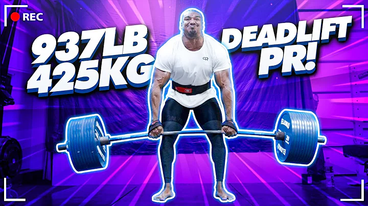 937 LB/425 KG DEADLIFT PR AT 275 LBS/125 KG BODYWE...