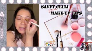 Savvy Celli Makeup Tips