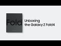 Galaxy Z Fold4: Official Unboxing