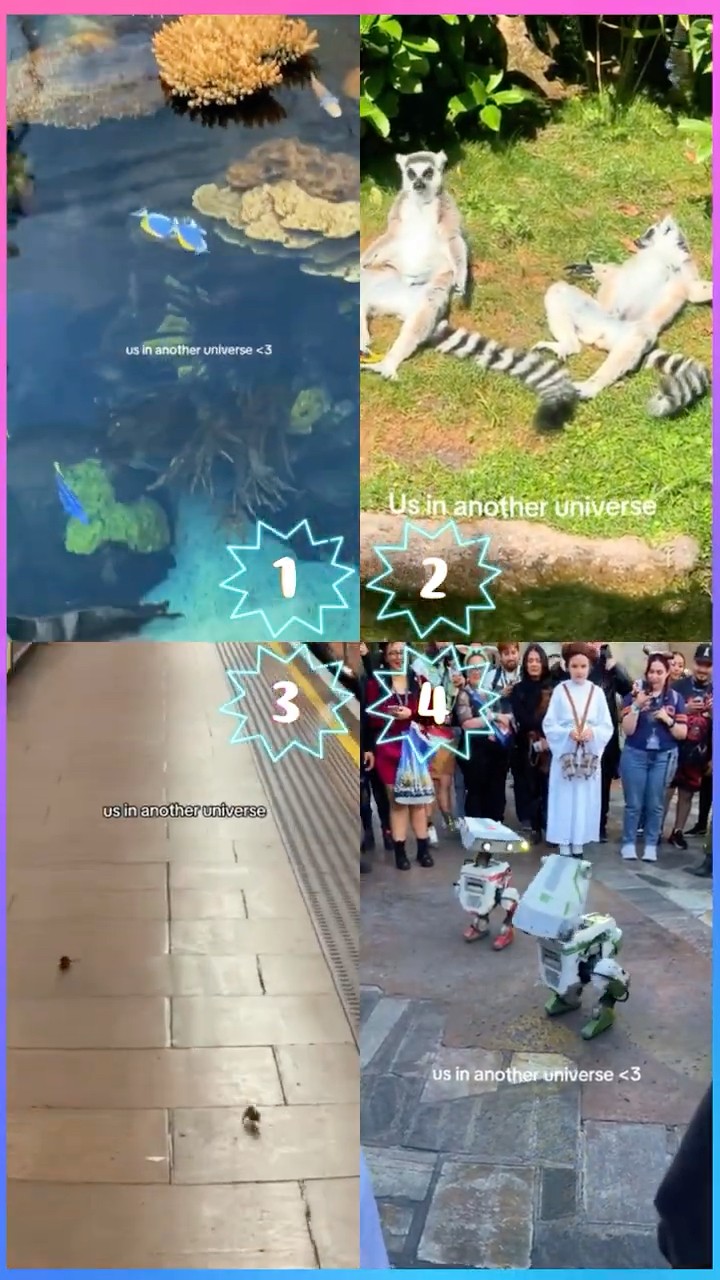 US IN ANOTHER UNIVERSE #shorts #dance #tiktok #sad #cute #adorable