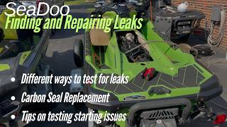 SeaDoo // How to Find and Fix Leaks