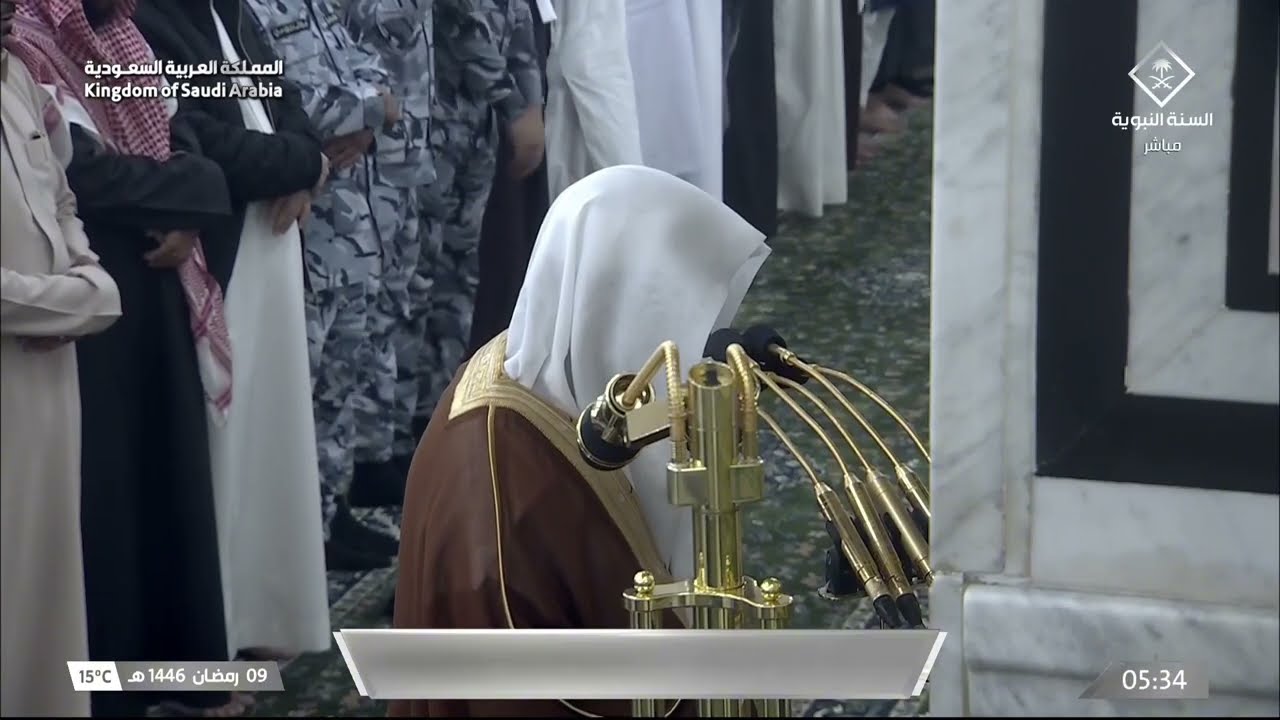 صلاة الفجر للشيخ عبدالباري الثبيتي 9 رمضان 1446هـ