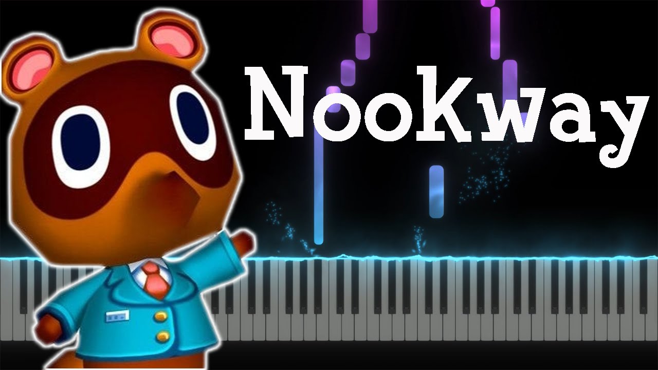 Nookway - Animal Crossing [Piano tutorial] (Sheet Music+MIDI) - YouTube