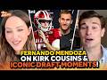 Fernando Mendoza talks Raiders Kirk Cousins, Under Center Snaps, Esquire &amp; ICONIC NFL Draft Moments!