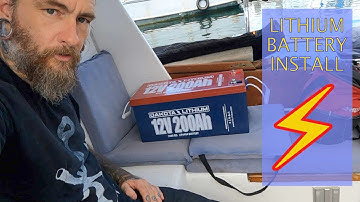 Installing Dakota Lithium LiFePo4 Batteries on a Vintage Sailboat