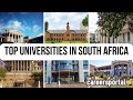 Top universities in south africa  careers portal
