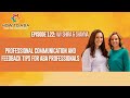 Professional clear and effective communication in aba