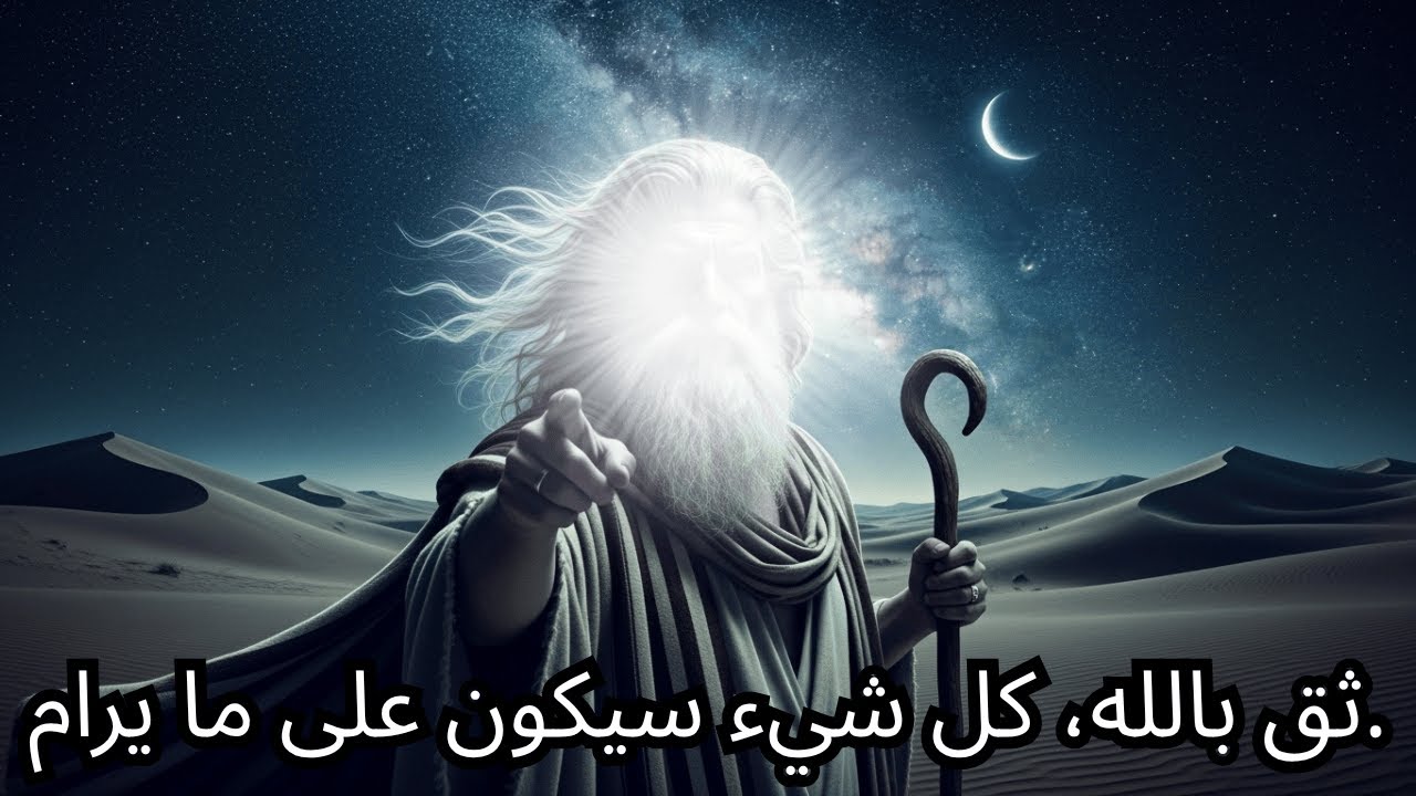 لقد أرسل الله إليك هذه الرسالة، وقد جاءت إليك لسبب: لن ينقصك شيء، لأنه هو رزقك.