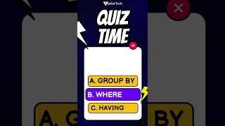 MySQL Quiz | MySQL Practice Questions and Answer for Beginners | Tpoint Tech