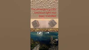 DIY How to install emergency LED blackout light
