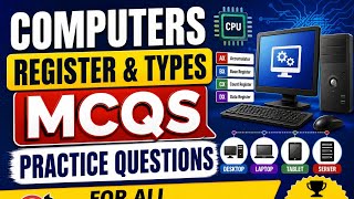 Computers || MCQS || Register & it's types JKSSB FAA Constable