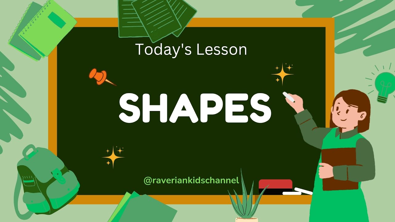 LET'S LEARN THE SHAPES FOR KIDS #shapeanimation #learningshapes #circle ...