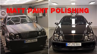 Mercedes-Benz CLK ( Matt Full Detailing )