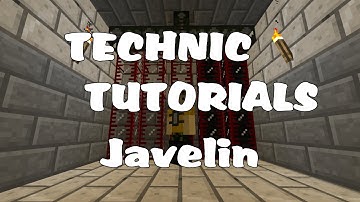 Technic Tutorials #76. Javelin