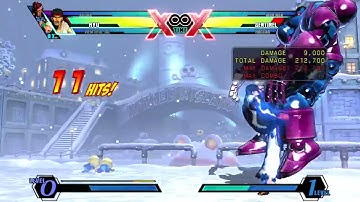 UMVC3 Ryu   Back Air Throw Combo