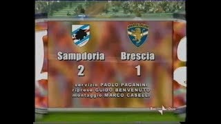 2003-04 (4a - 28-09-2003) Sampdoria-Brescia 2-1 [S.Mauri,Bazzani,Flachi(R)] Servizio D.S.Rai2