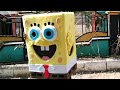 COSPLAY SPONGEBOB SQUAREPANTS MENGEJAR TEMAN-TEMANNYA LAGI