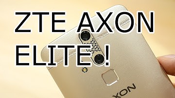 ZTE Axon Elite Hands-On Test + Interview - the Phone that Scans your Eyeballs + Dualcamera ! [HD]