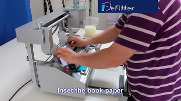 JB-4 desktop glue binding machine