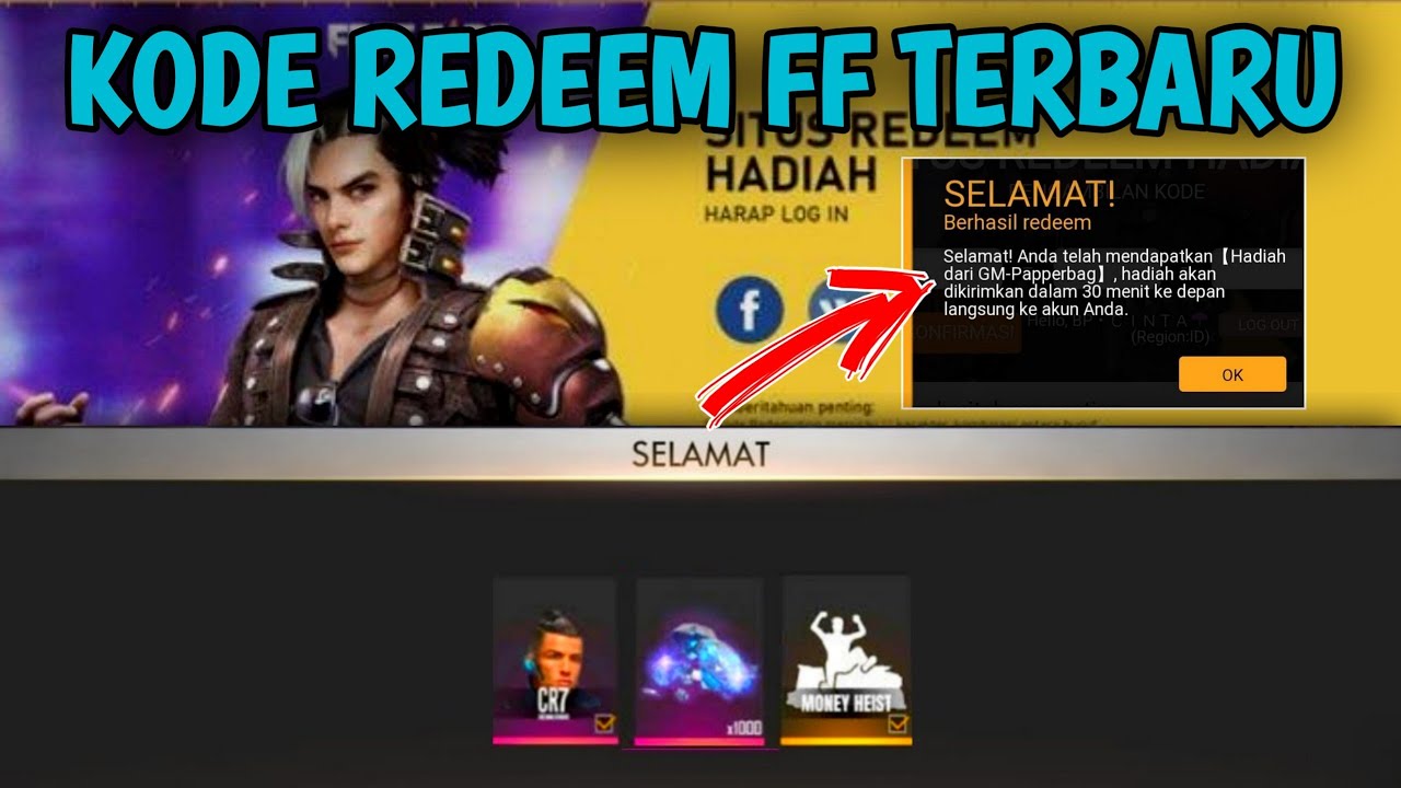 CLAIM !! KODE REDEEM FREE FIRE TERBARU 2021 HARI INI! REDEEM CODE FF