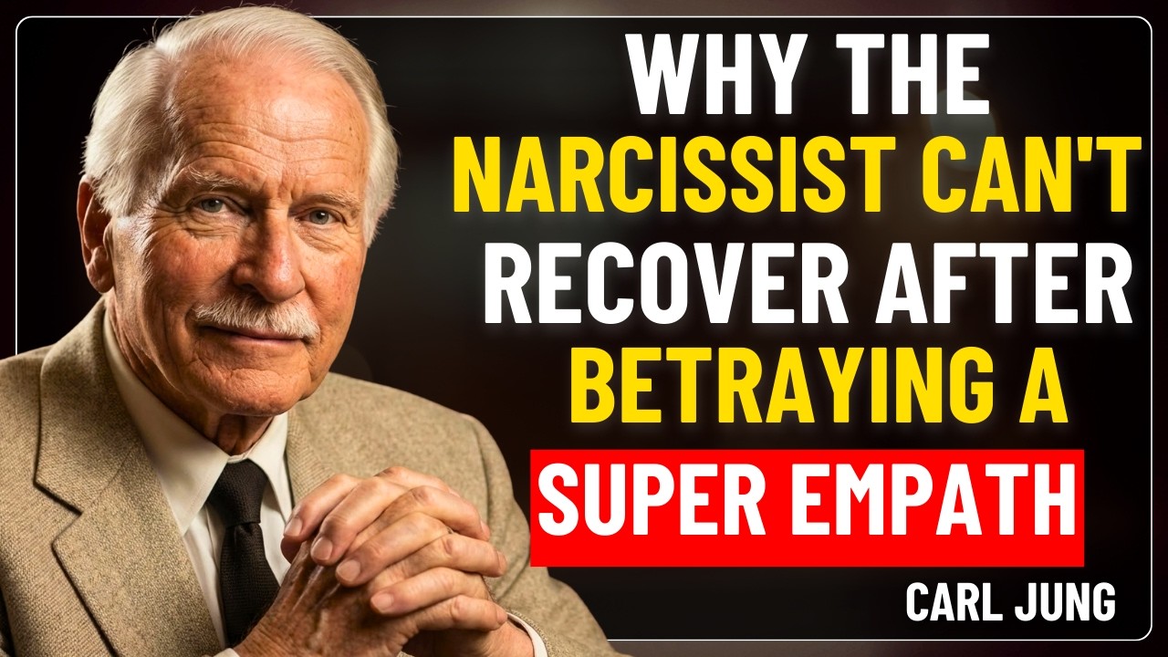 WHY THE NARCISSIST CAN'T RECOVER AFTER BETRAYING A SUPER EMPATH || Carl Jung