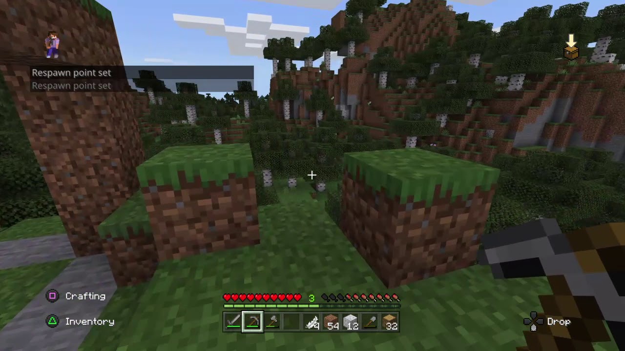 Minecraft lets play ep 3 | even more base progress - YouTube