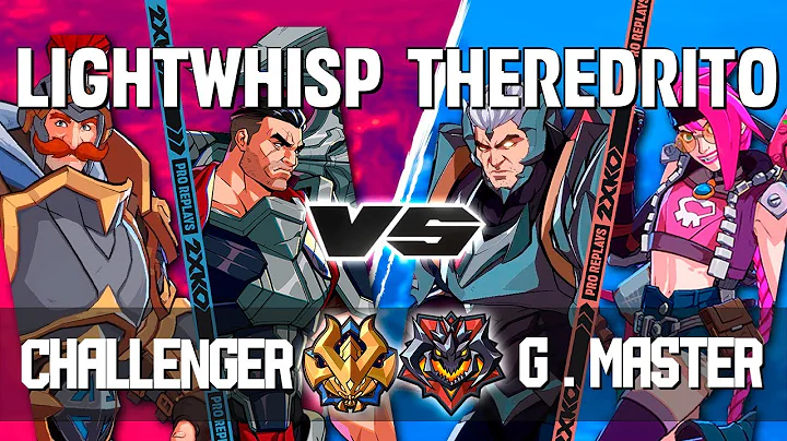 2XKO ▰ LIGHTWHISP (Darius-Braum) vs THEREDRITO (Darius-Jinx) ▰ 2XKO Pro level replays