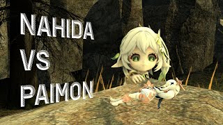 SFM - Nahida eats Emergency food