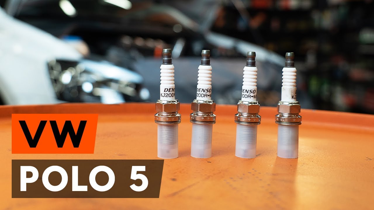 Comment remplacer un bougie d'allumage sur VW POLO 5 Berline [TUTORIEL  AUTODOC] - YouTube